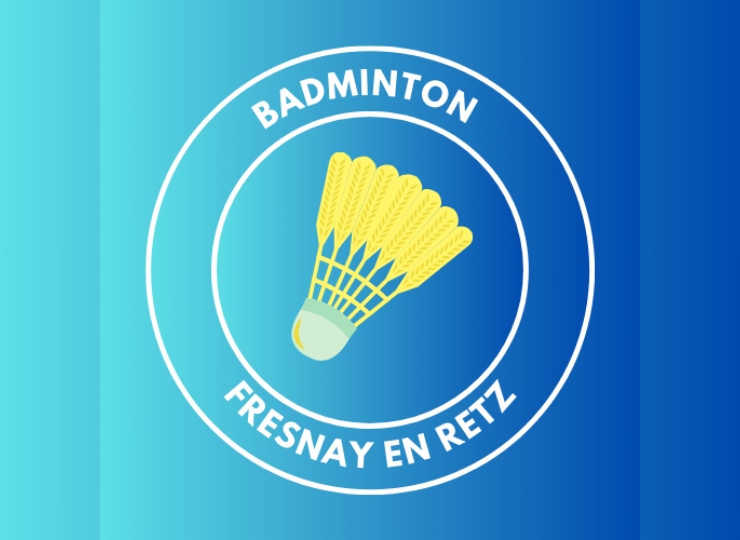 Logo Fresnay Badminton 2023