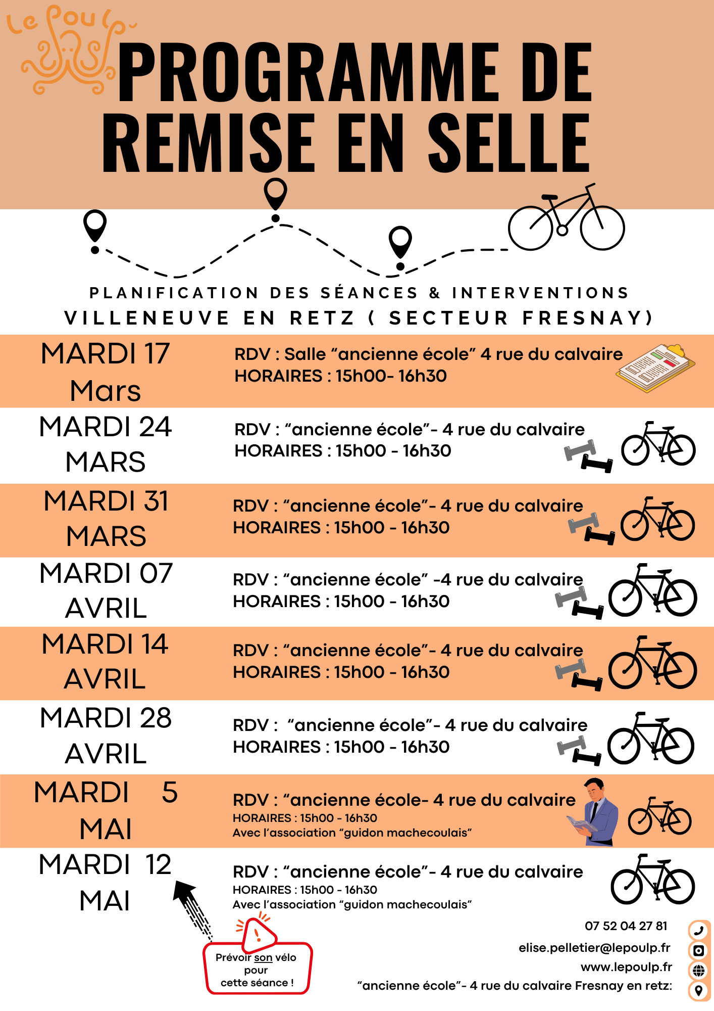 Programme remise en selle 2026