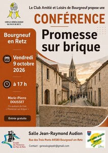 affiche promesse sur brique