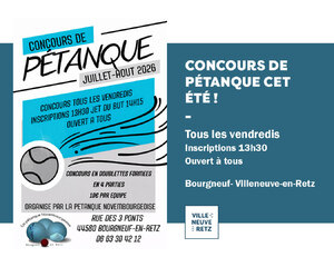 concours de pétanque novembourgeoise été 2026