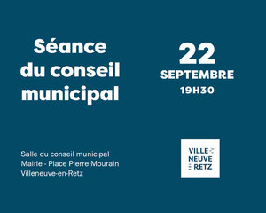 conseil municipal 22 sept 2026