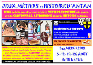 musée du pays de Retz mercredis août