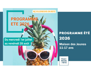 programme jeunesse été 2026