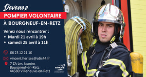 sapeur-pompier recrutement avril 2026