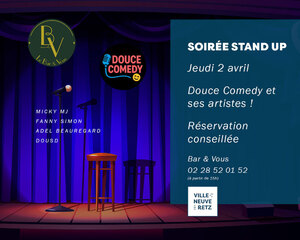 Soirée Stand Up 2 avril 2026